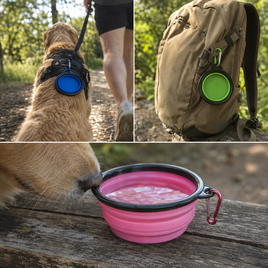 Vairo Vale Collapsible Dog Travel Bowl